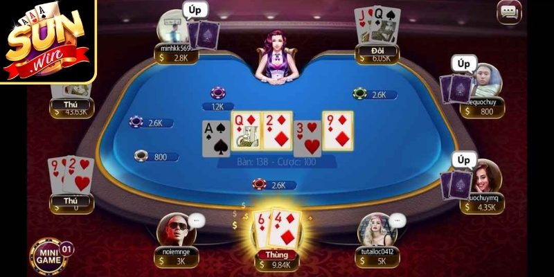 Poker Sunwin – Bàn Đấu Trí Đỉnh Cao Cho Người Chơi Bài 1 Cái nhìn về poker Sunwin và cách vận hành ván bài