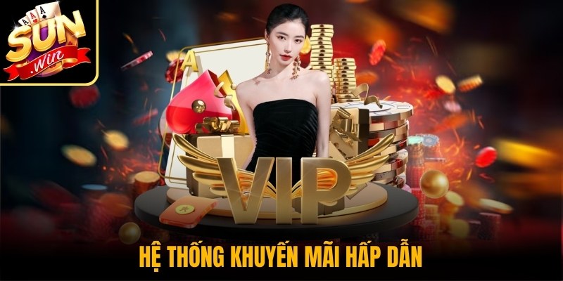 Hệ thống khuyến mãi hấp dẫn
