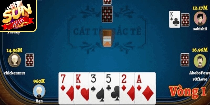 Catte hấp dẫn với từ 2 đến 6 người tham gia mỗi ván