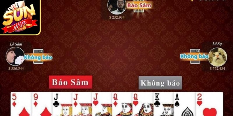 Số lượng người tham gia Sâm Lốc trong một ván đấu
