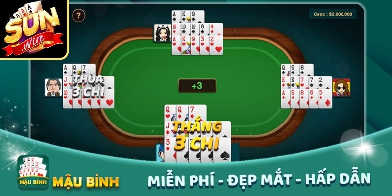 Cách Xếp Bài Mậu Binh Tại Sunwin Tăng Cơ Hội Thắng 1 Hiểu cấu trúc ba phần bài để áp dụng cách xếp bài Mậu Binh hiệu quả