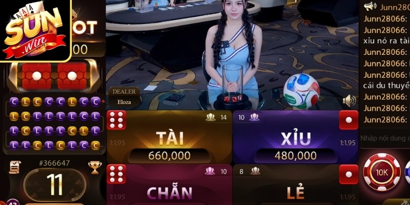 Tính ngẫu nhiên trong mỗi lượt tung xúc xắc