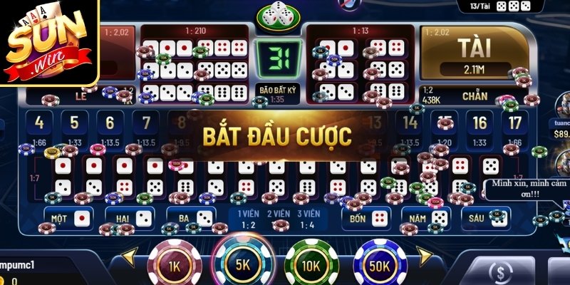 Cược Tài - Xỉu truyền thống với tỷ lệ thưởng hấp dẫn