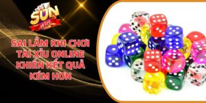 Sai lầm khi chơi tài xỉu online