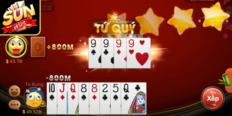 Sâm Lốc Online - Quy Luật Và Cách Chinh Phục Tại Sunwin 3 Giữ tứ quý đúng lúc để bứt phá
