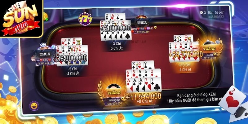 Trải nghiệm mượt mà sau khi tải game Mậu Binh